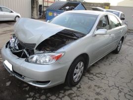 2003 TOYOTA CAMRY LE SILVER 2.4L AT Z16145